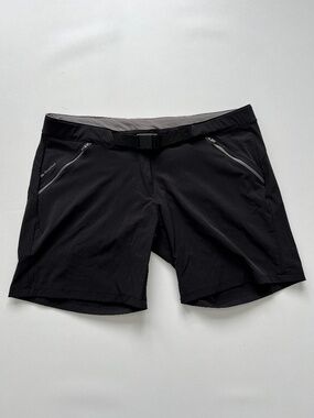 Decathlon Quechua MH500 Mens Hiking Shorts Black Stretch Trekking Size M/L